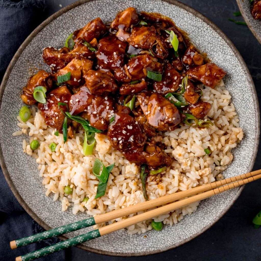 bourbon chicken