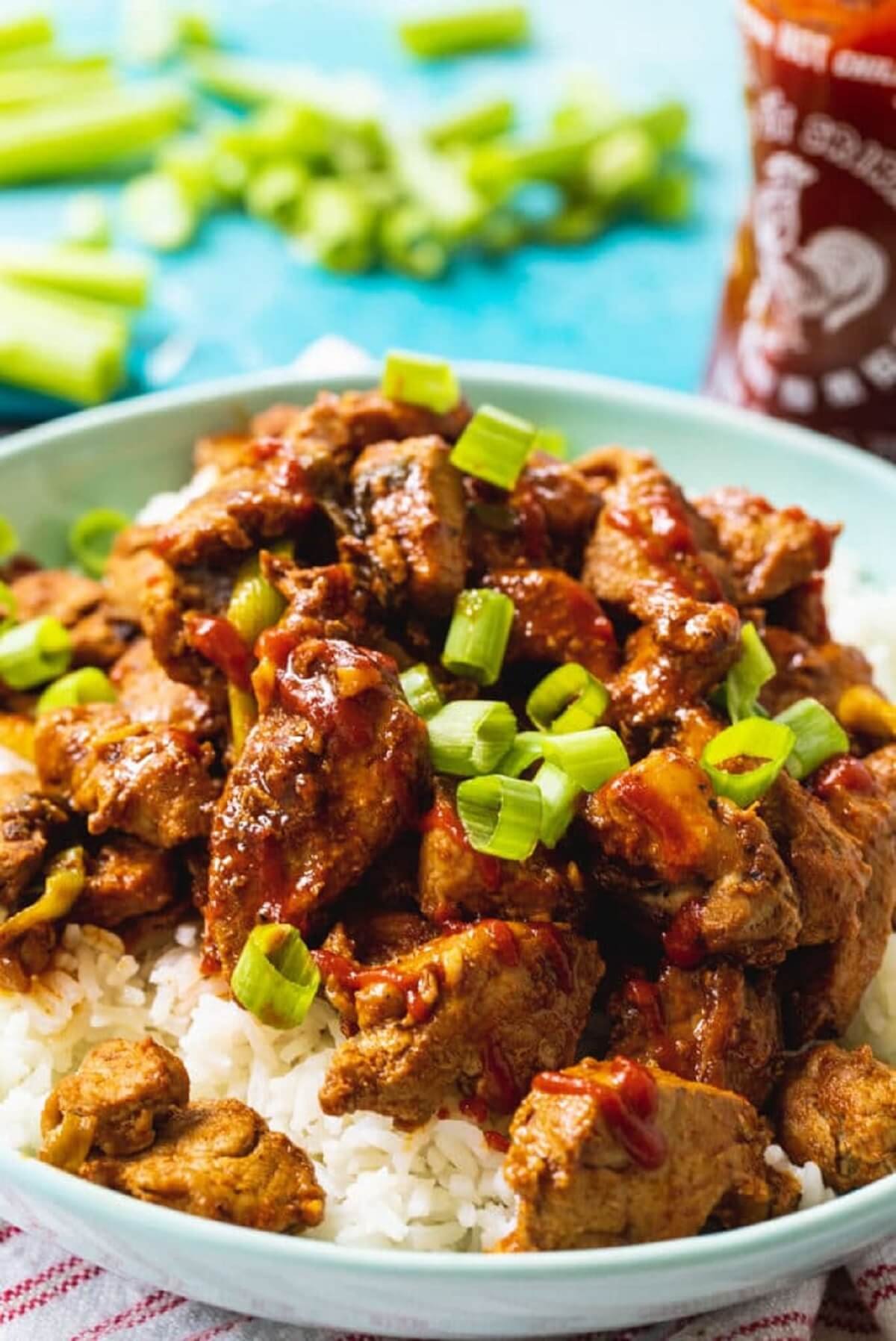 spicy pork